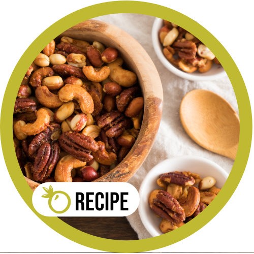 (Recipe) Tangy Harissa Roasted Nuts